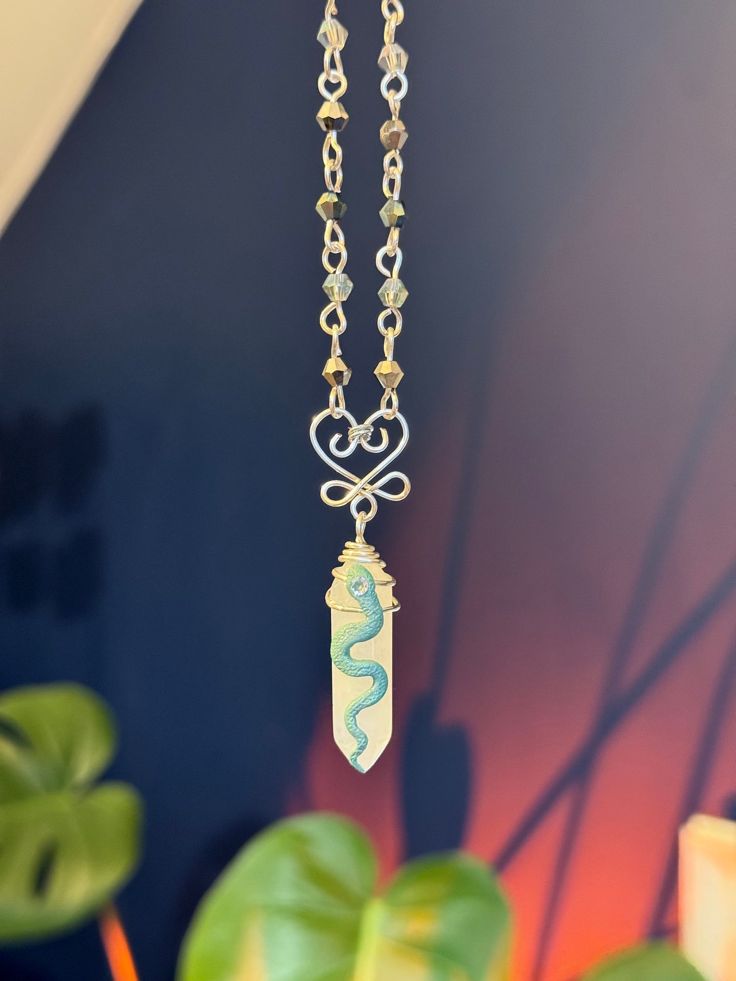 Serpentine Spell Necklace
