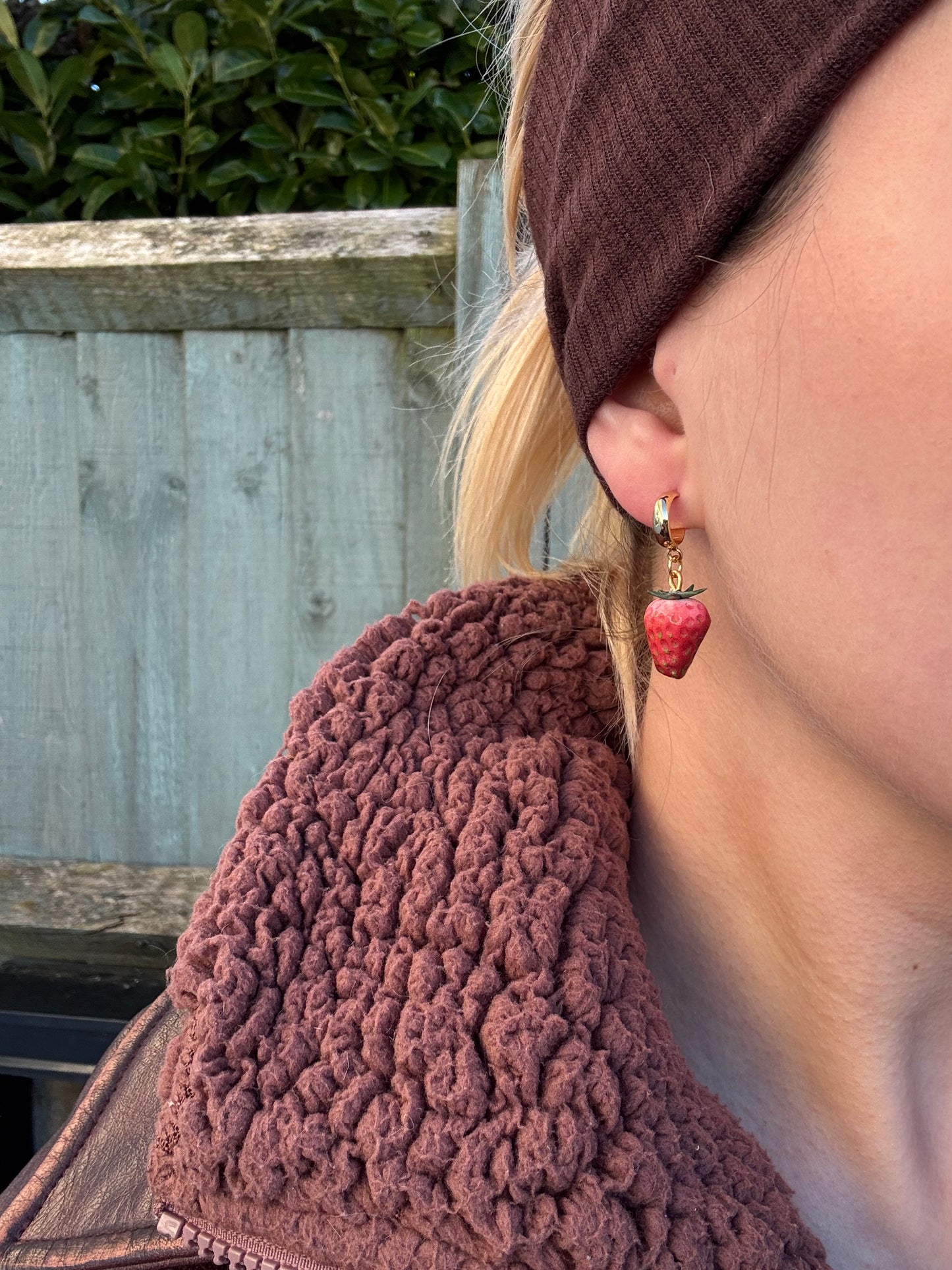 Strawberry/Pineberry Lover Earrings