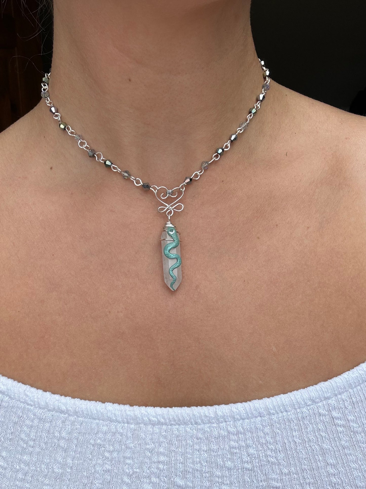 Serpentine Spell Necklace