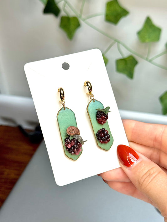 Berry Friendly Earrings