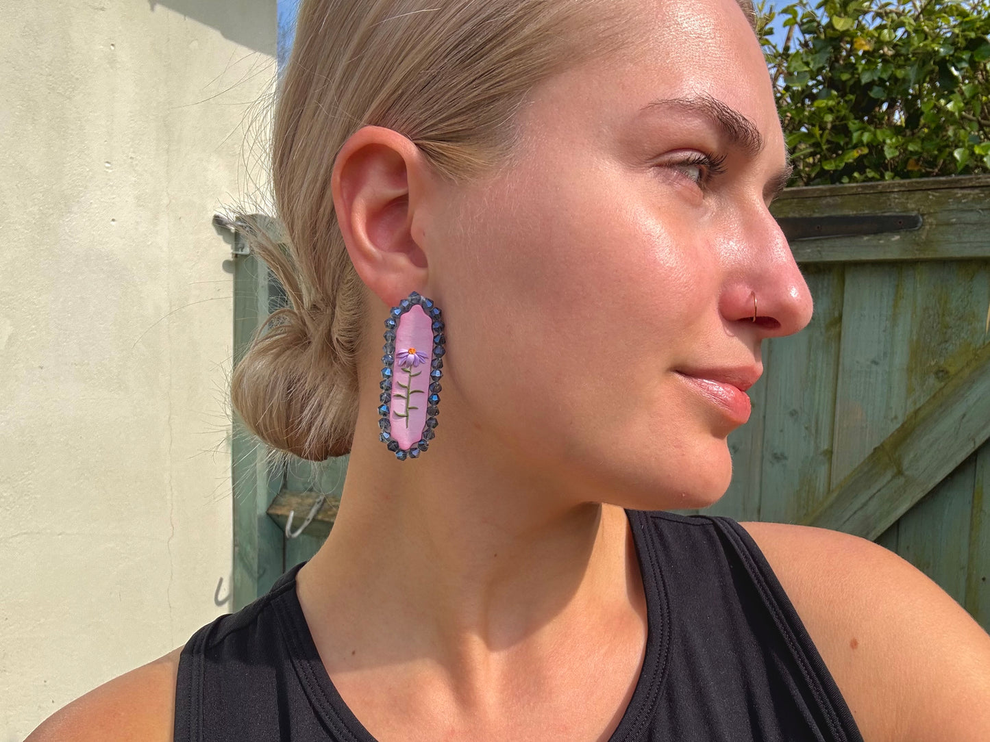 Flora Gem Earrings