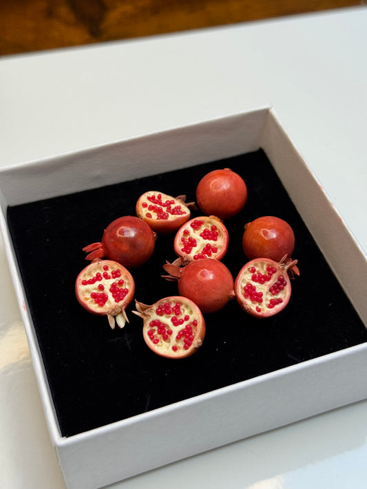 Pomegranate Earrings