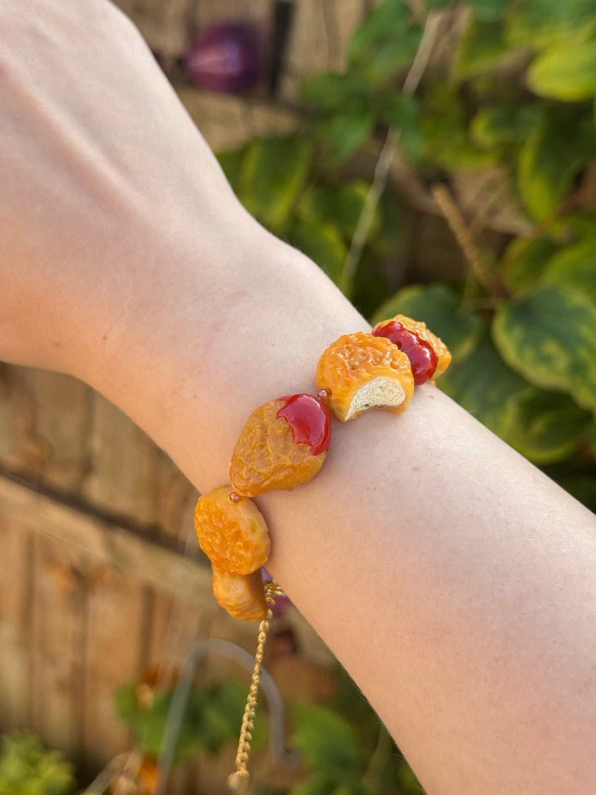 Chicken Nugget Lover Bracelet