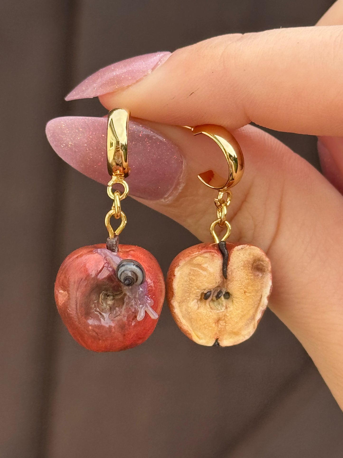 Rotten Apple Earrings