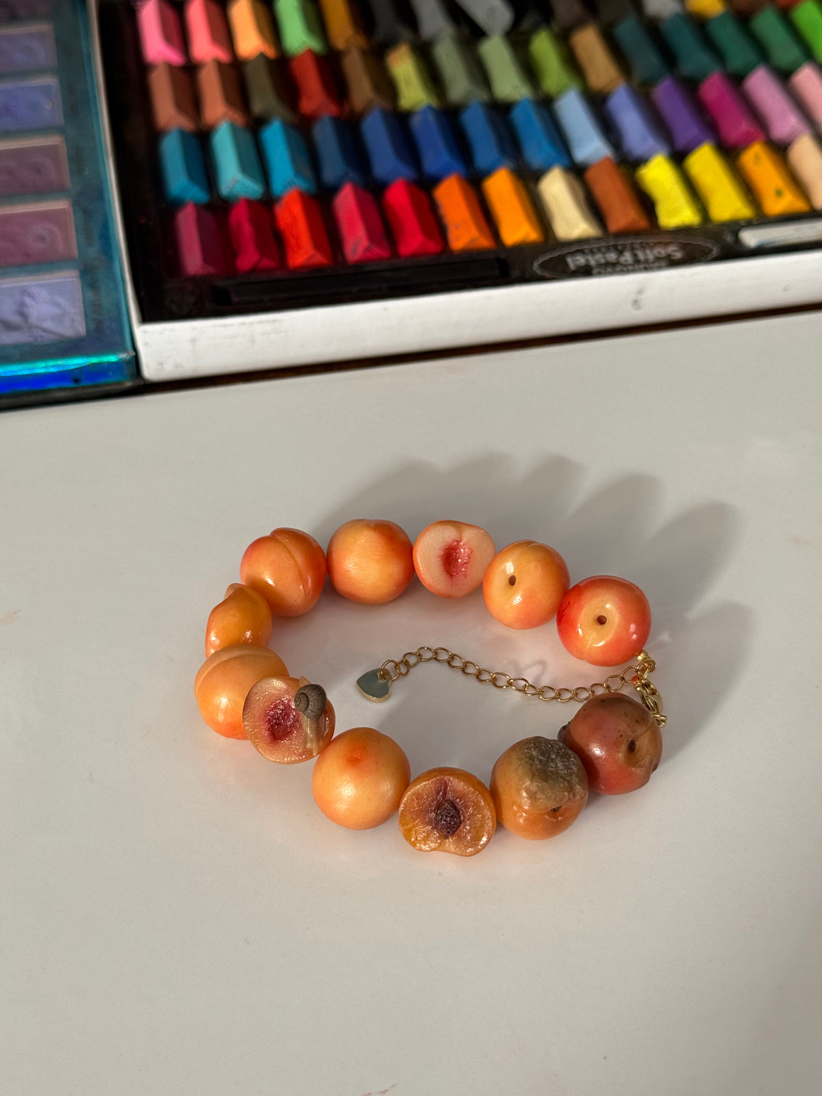 Kim’s Peach Lover Bracelet