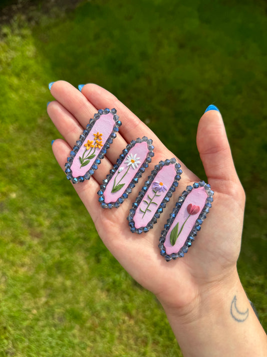 Flora Gem Earrings