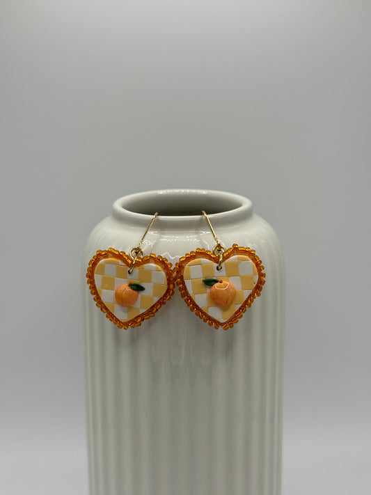 Pretty Peach Earrings