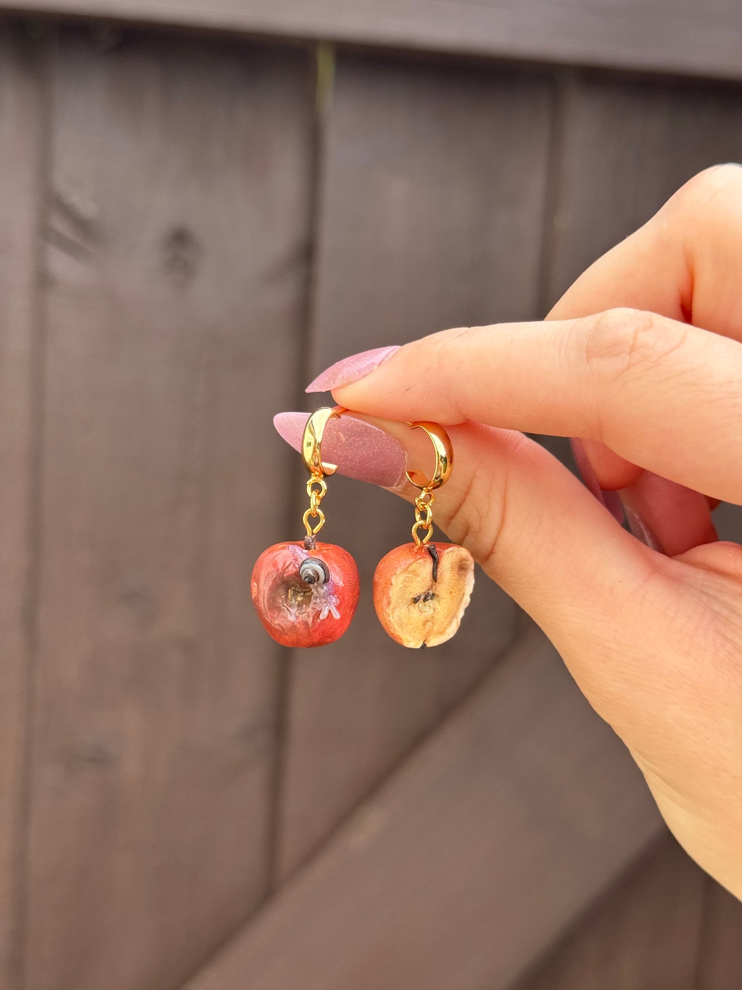 Rotten Apple Earrings