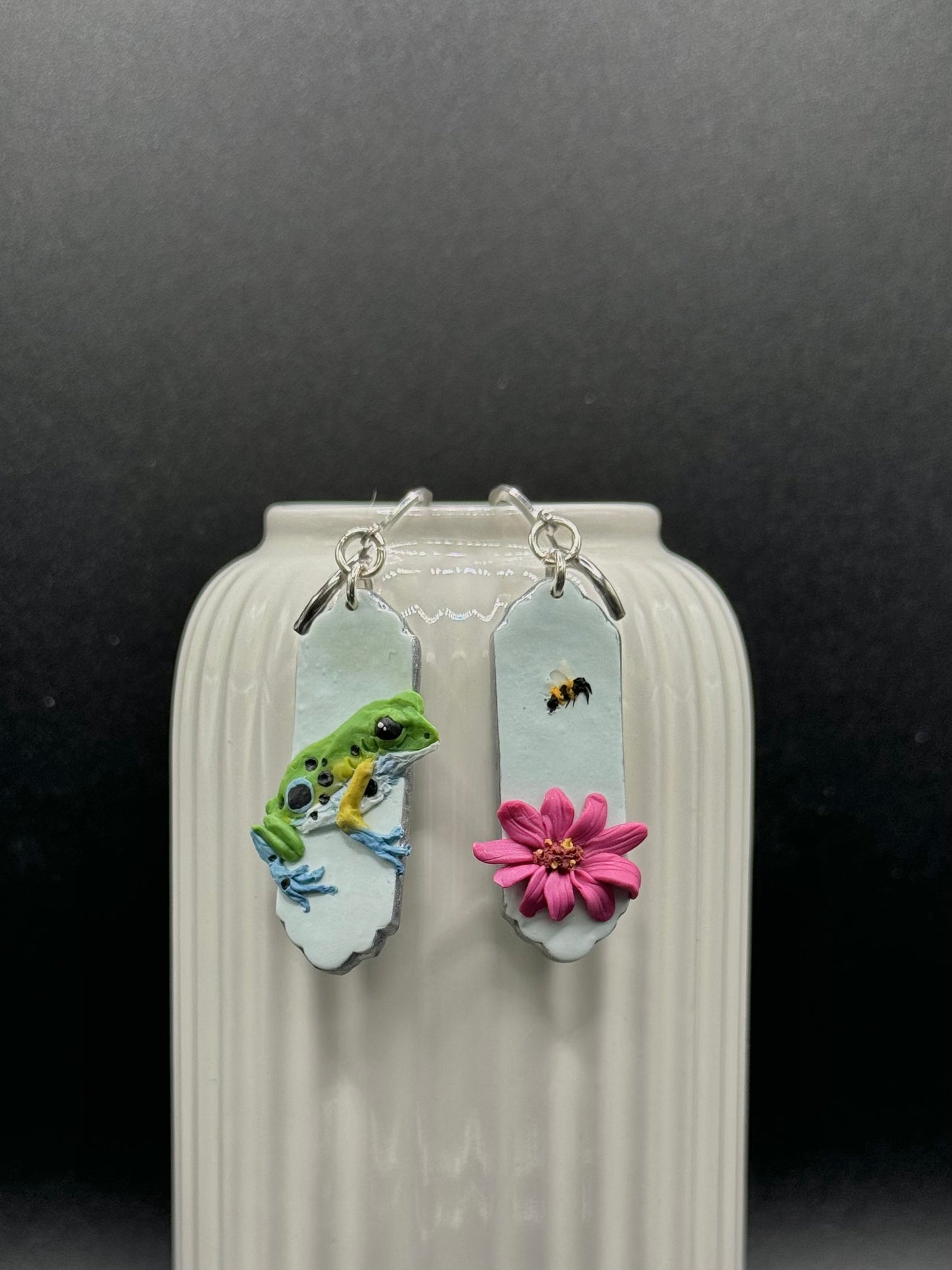 Fairytale Frog Earrings