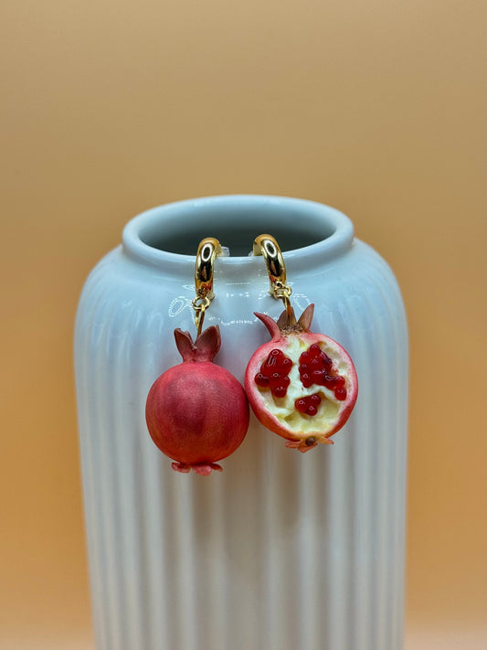 Pomegranate Earrings